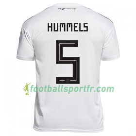 Tenue Allemagne Hummels 5 Domicile Coupe du monde 2018 Maillot de Foot